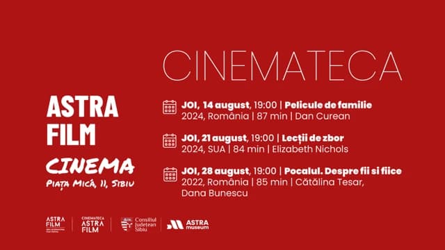 Pelicule de familie la Cinemateca Astra Film