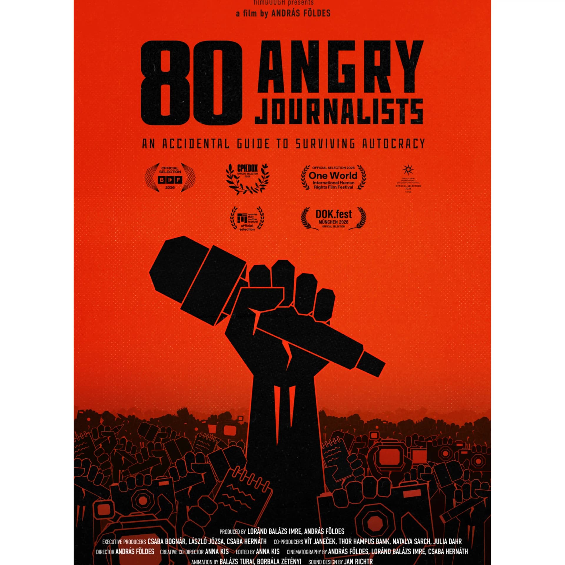 80 DE JURNALIȘTI FURIOȘI